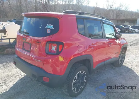 2016 Jeep Renegade Trailhawk from USA, damaged, VIN ZACCJBCT9GPD69147